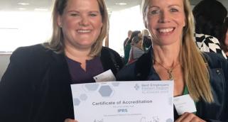 IPRS Group Wins Platinum Employer Accreditation